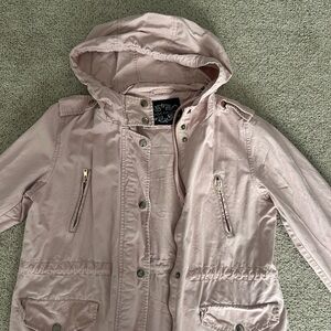 Chocolate Blush Utility Jacket